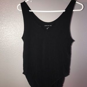Black American Eagle Bodysuit